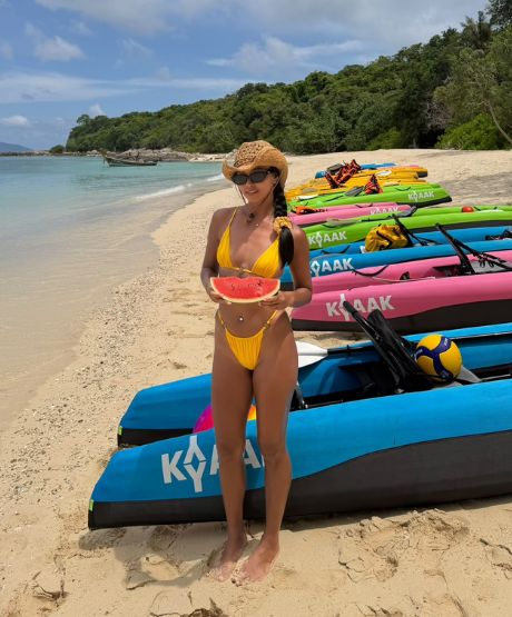 KYYAAK kayaks on a Phuket island beach